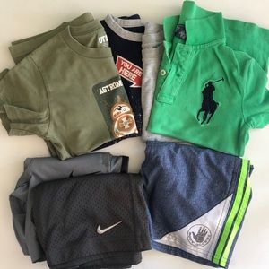 Boys, Pants and shirts bundle, size 5-6